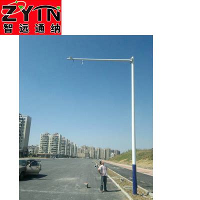 TN-BJ0038 电子警察八角监控立杆图片_尺寸规格及价格方案-北京监控立杆生产厂家