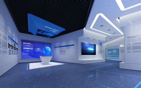 现代简约时尚企业展厅3d效果图设计制作|三维|其他三维|思海设计 - 原创作品 - 站酷 (ZCOOL)