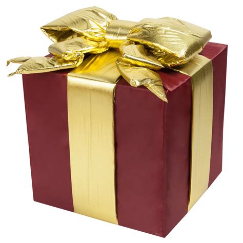 Photo of Plain brown paper wrapped gift box | Free christmas images