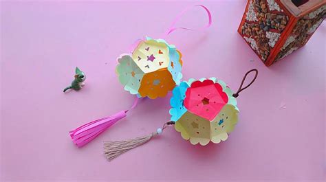 最简单的花球折纸，漂亮好玩可做装饰 - 手工小制作 - 51费宝网