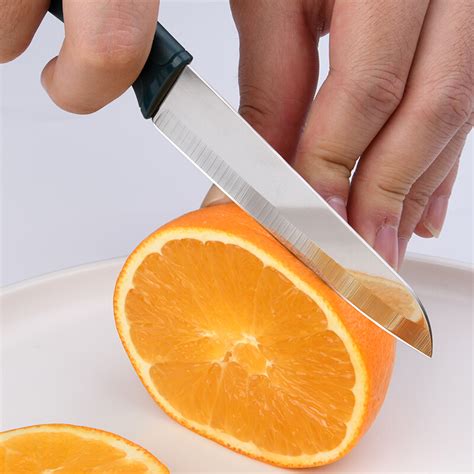 塑料手柄水果刀阳江刀双金鱼刀不锈钢刀锋利刀双色手柄刀刀具-阿里巴巴