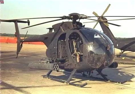 CG咖-blender-1MH-6小鸟直升机模型 - CG咖