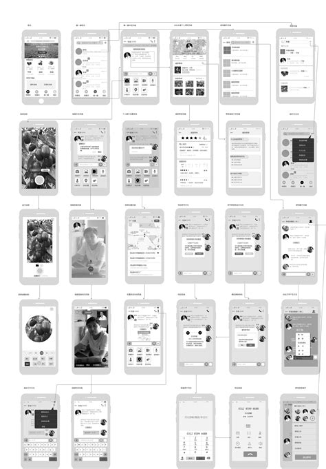 交互设计作业-VISION 社交app|UI|APP界面|力口liko - 原创作品 - 站酷 (ZCOOL)
