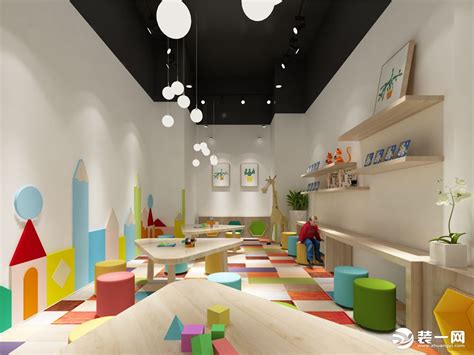 儿童培训机构设计|空间|室内设计|dshang3302 - 原创作品 - 站酷 (ZCOOL)
