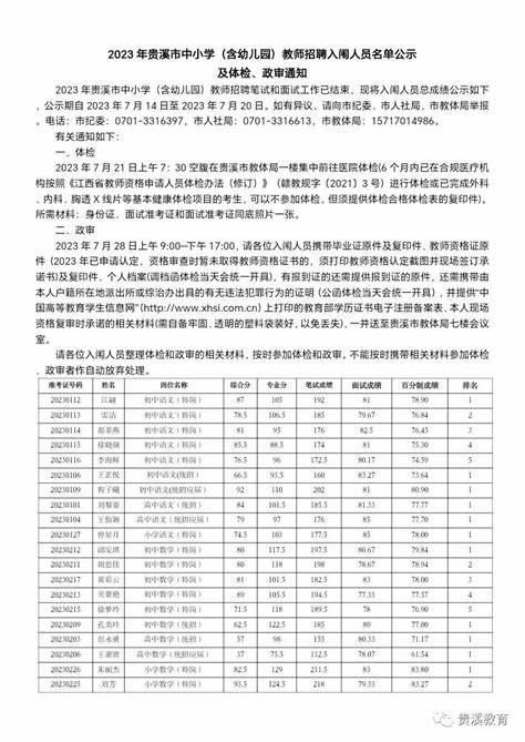 2023江西教师招聘大纲公布