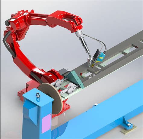 给焊接机器人装上眼睛——激光跟踪和激光寻位_焊缝跟踪-激光焊缝跟踪-唐山英莱科技有限公司