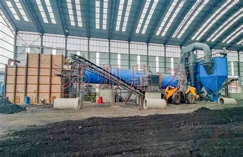 宁夏煤泥烘干机案例现场视频--郑州鼎力新能源技术有限公司