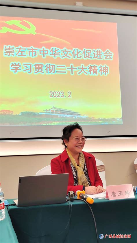 崇左市中华文化促进会召开主席办公会议学习贯彻党的二十大精神 - 广西县域经济网