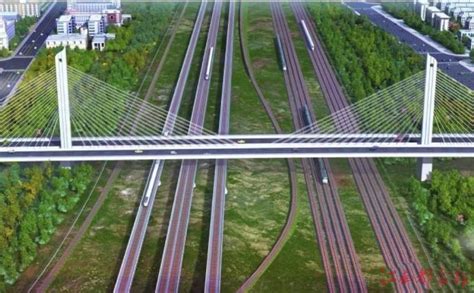 世界最大吨位转体斜拉桥在九江开工建设-江南都市网
