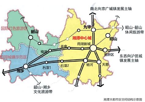 【产业图谱】2022年湘潭市产业布局及产业招商地图分析-中商情报网