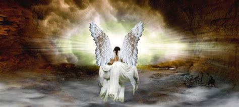 Angel Entering Heaven with light image - Free stock photo - Public ...
