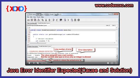 Identifier Expected Error in Java - Javatpoint