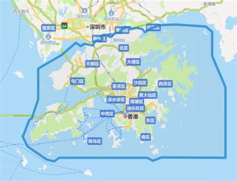 香港地名_香港行政区划 - 超赞地名网
