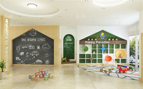 国际幼儿园门厅1-20093d模型下载-【集简空间】「每日更新」