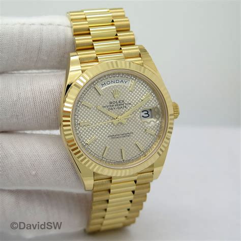 2021 Rolex Day-Date 228238-0006 Roman Numaral For Sale at 1stDibs