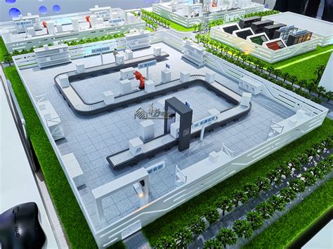 机械工业沙盘模型-北京四维云尚模型科技有限公司