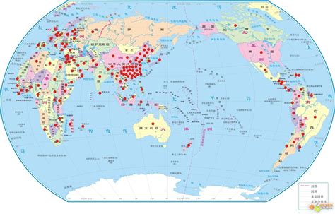 世界地形图高清版大图_世界地理地图_初高中地理网