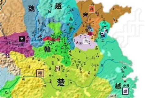 求大约公元前500年（春秋时期）的国家地图，尤其是吴越地区的地图。_百度知道