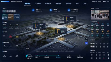 杭州萧山机场智慧平台建设-中维数字科技有限公司