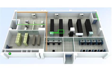 安之源数据中心机房监控系统-3D可视化动环监控-福建中普电源科技有限公司