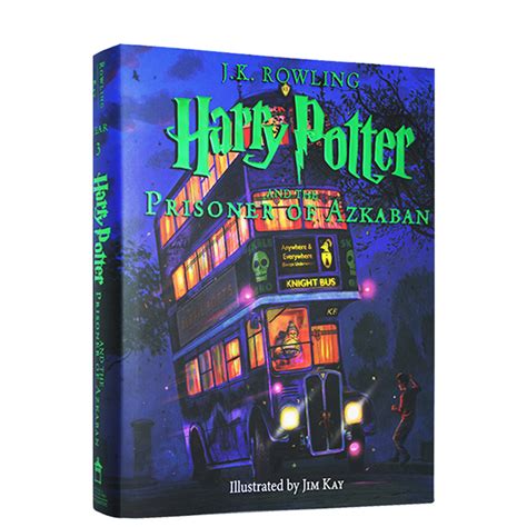 美国彩绘版第三部英文原版哈利波特与阿兹卡班的囚徒美版 Harry Potter and the Prisoner of Azkaban精装收藏 ...