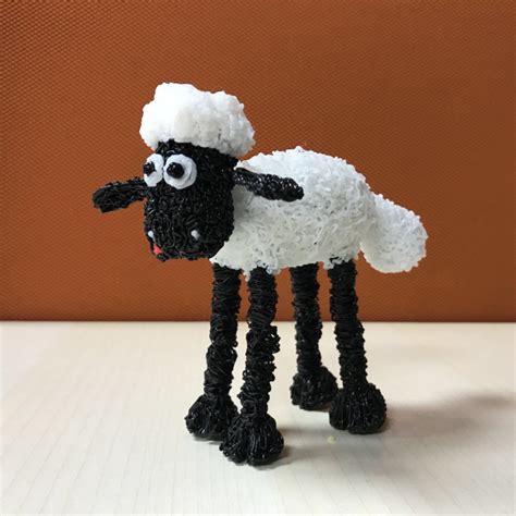 3D打印笔——小羊肖恩|手工艺|其他手工|老徐老于 - 原创作品 - 站酷 (ZCOOL)