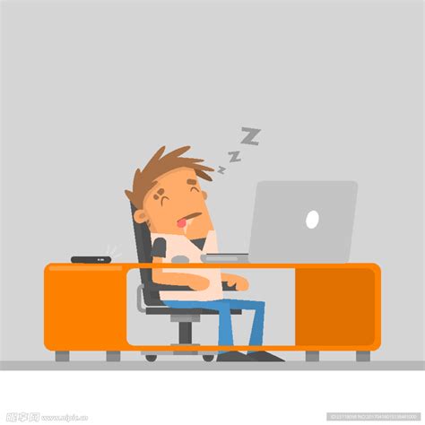 员工亚洲青年商人在前面无聊的打哈工作到很晚疲累睡着了或者在笔记本电脑上有压力时间办公室背景睡觉亚洲人高清图片下载-正版图片308068972-摄图网
