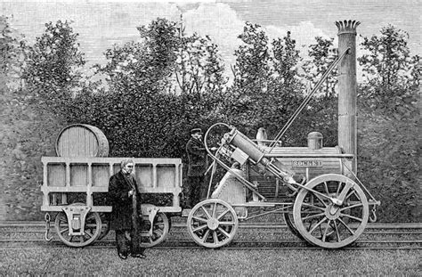 历史上的今天2月21日_1804年英国发明家特拉维斯克在威尔士展示了他发明的世界上第一台蒸汽机车。