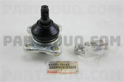 JOINT ASSY, LOWER BALL, FRONT, RH/LH 4333029345 | Toyota Parts | PartSouq