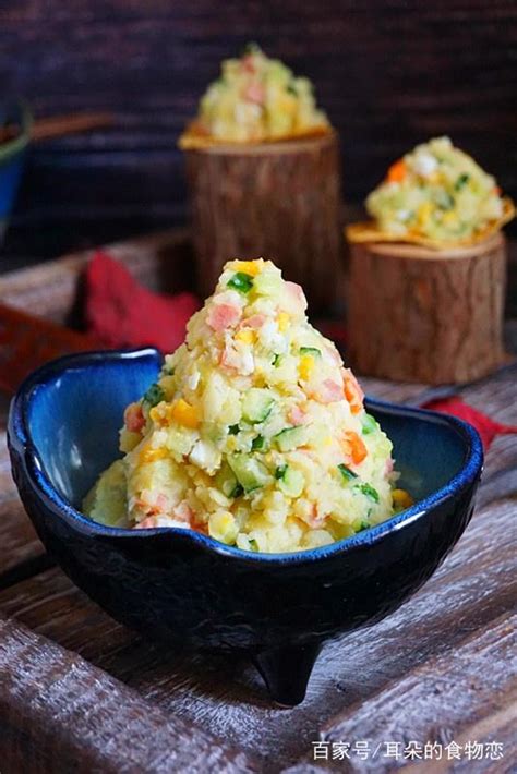 【日式土豆沙拉的做法步骤图，怎么做好吃】新鲜空气-2_下厨房