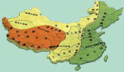 蒙古高原地图图片