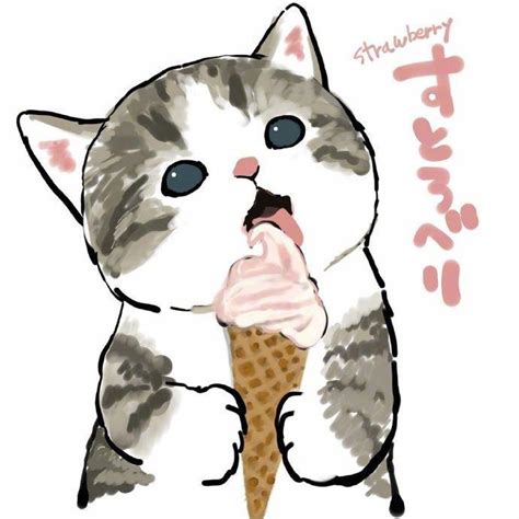 猫咪动漫图片