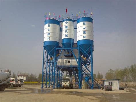 商品混凝土搅拌站3方机日生产量-郑州市长城机器制造有限公司