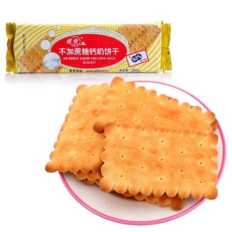 青食 精制钙奶饼干大礼包 早餐饼干糕点1.44kg 山东特产老式饼干