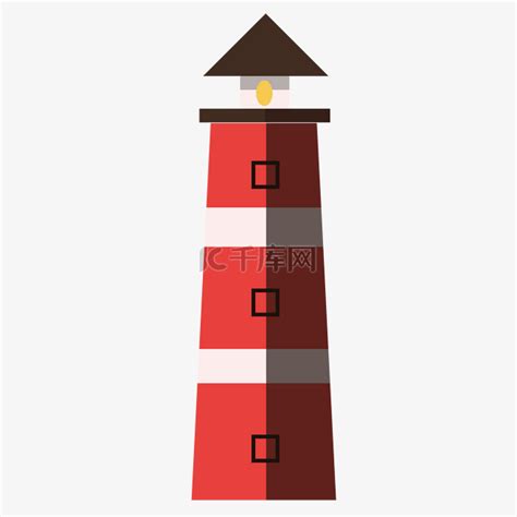 红色的灯塔在太阳上升向湖密歇根州采用密尔-包图企业站
