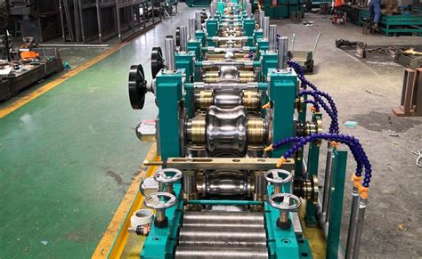 HG76扩127高频直缝焊管机组 - 精密高频焊管机组-产品展示 - 扬州中孚机械有限公司