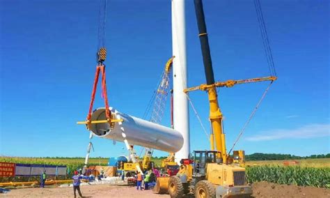 国家电投锦州黑山400MW风电项目暨黑山县2022年重点项目集中开复工-国际风力发电网