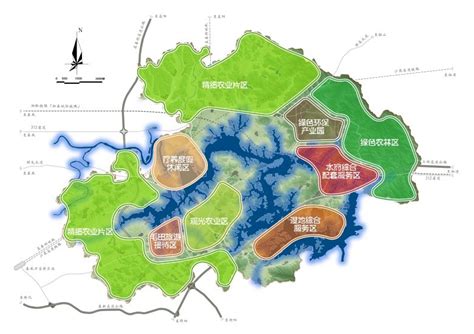 湖南湘潭市水府示范区总体规划（2012-2030） - 空间规划 - 深圳市城市空间规划建筑设计有限公司