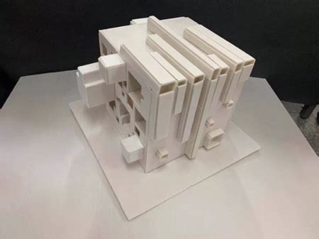 美术系17级环艺建筑空间模型展开展-长治学院|美术系