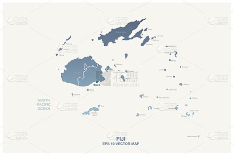 斐济地图图片