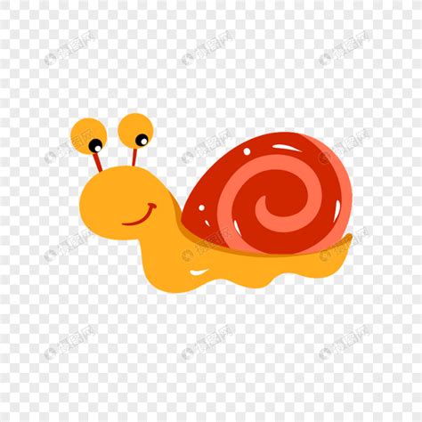 卡通动漫蜗牛PNG图片素材下载_卡通PNG_熊猫办公