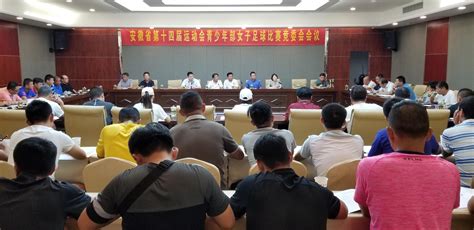 省第十四届运动会青少年部女子足球比赛竞委会会议在固镇县召开_固镇县人民政府
