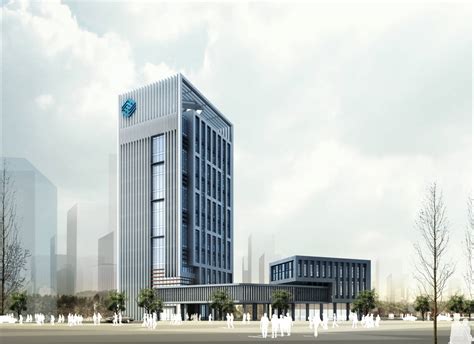 中国移动办公大楼3dmax 模型下载-光辉城市