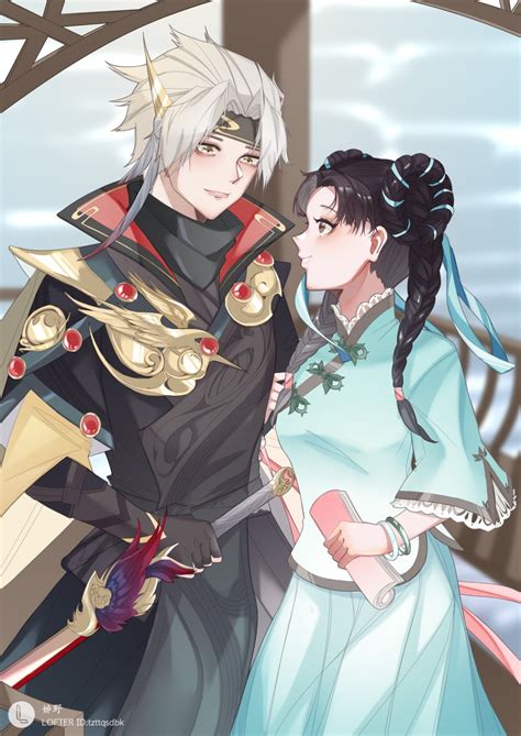 王者荣耀西施x曜图片