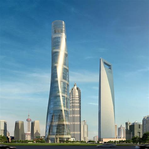 中国最高楼上海中心大厦高清图片下载_红动中国