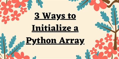 Understanding Array Slicing in Python - AskPython