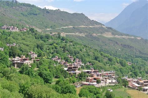 Jiaju Tibetan Village in Sichuan China