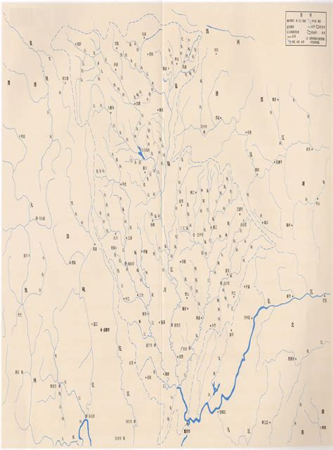 水系地图图片