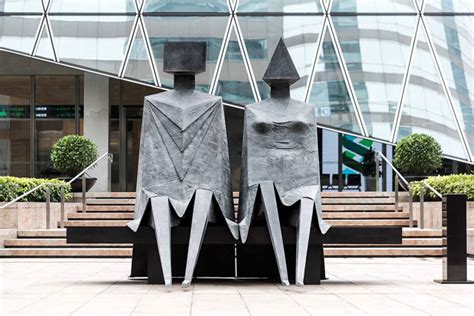 抽象人物公共艺术雕塑-依塔斯景观空间