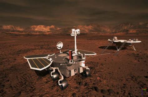 #AI创作实验室#火星，宇宙飞船，科幻，超写实_沉风568-站酷ZCOOL